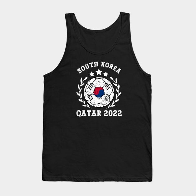 South Korea Football Tank Top by footballomatic